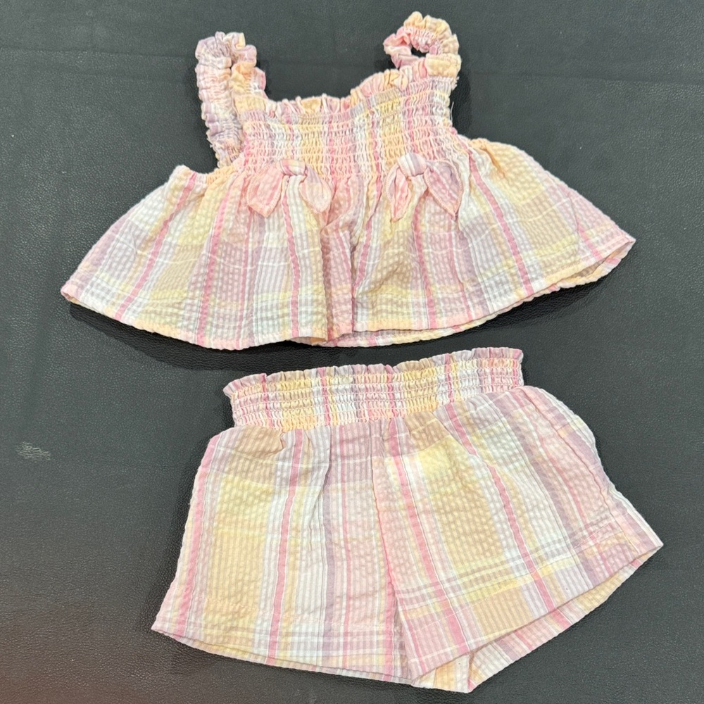 Rare Editions Pink and Yellow Kids Matching Set